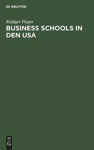 Business schools in den USA cover