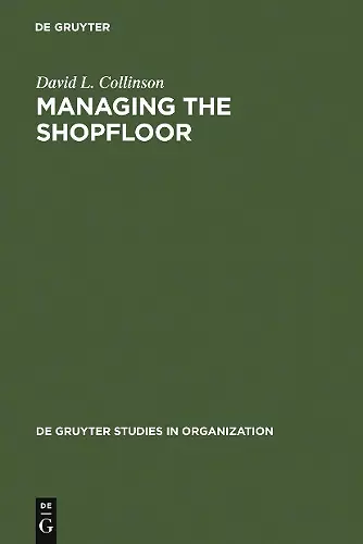 Managing the Shopfloor cover