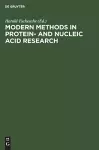 Modern Methods in Protein- and Nucleic Acid Research cover