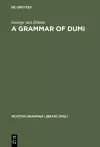 A Grammar of Dumi cover