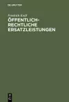 Öffentlich-rechtliche Ersatzleistungen cover