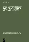 Das Bundesbuch (Ex 20,22-23,33) cover