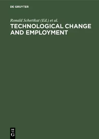 Technological Change and Employment cover