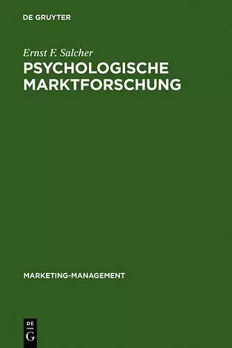 Psychologische Marktforschung cover