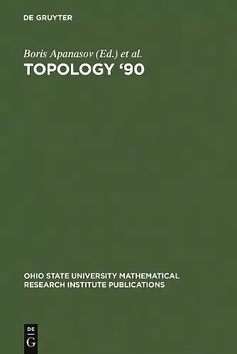 Topology '90 cover