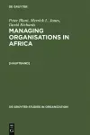 Managing Organisations in Africa cover