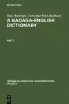 A Badaga-English Dictionary cover