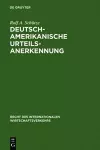 Deutsch-amerikanische Urteilsanerkennung cover