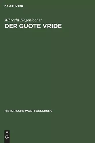 Der Guote Vride cover