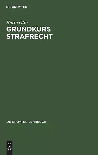 Grundkurs Strafrecht cover