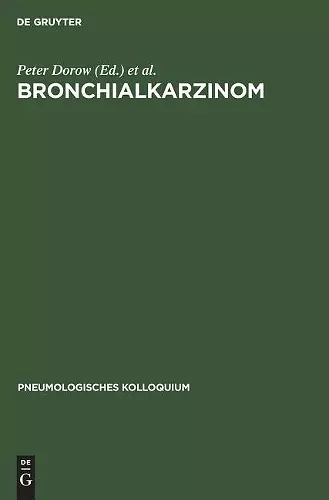 Bronchialkarzinom cover
