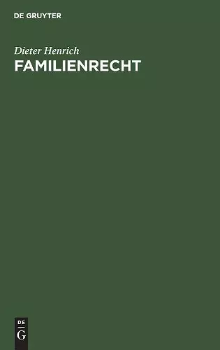 Familienrecht cover