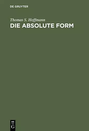 Die Absolute Form cover