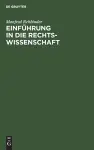 Einführung in die Rechtswissenschaft cover