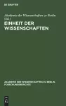 Einheit Der Wissenschaften cover