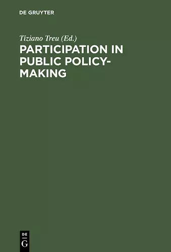 Participation in Public Policy-Making cover