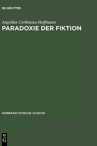 Paradoxie der Fiktion cover