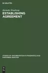 Establishing agreement cover