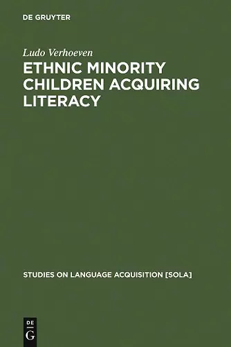 Ethnic Minority Children Acquiring Literacy cover