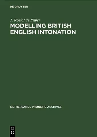 Modelling British English Intonation cover