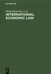 International Economic Law cover