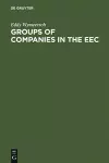 Groups of Companies in the EEC cover