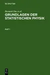 Grundlagen Der Statistischen Physik cover