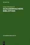 Schleiermachers Bibliothek cover