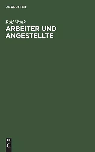 Arbeiter und Angestellte cover