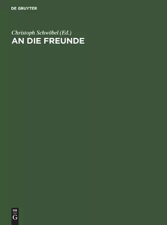 An Die Freunde cover