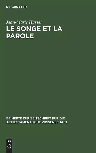 Le Songe Et La Parole cover