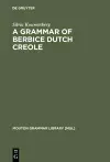 A Grammar of Berbice Dutch Creole cover