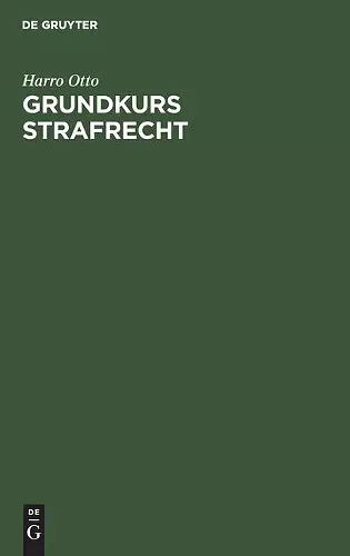 Grundkurs Strafrecht cover