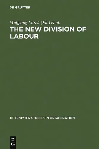 The New Division of Labour cover