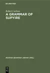 A Grammar of Supyire cover