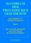 Das 17. Und 18. Jahrhundert Und Große Themen Der Geschichte Preußens cover