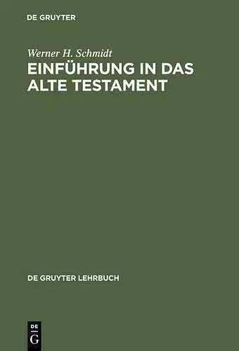 Einführung in Das Alte Testament cover