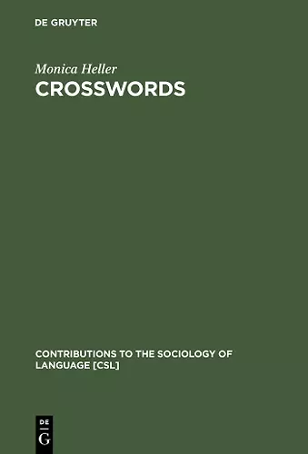 Crosswords cover