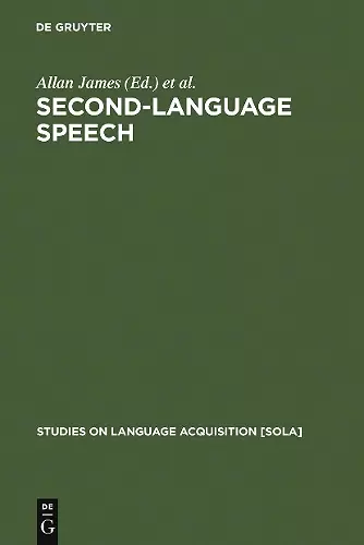 Second-Language Speech cover