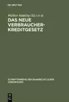 Das neue Verbraucherkreditgesetz cover