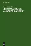 "Die Erfahrung anderer Länder" cover