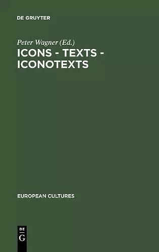 Icons - Texts - Iconotexts cover