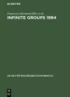 Infinite Groups 1994 cover