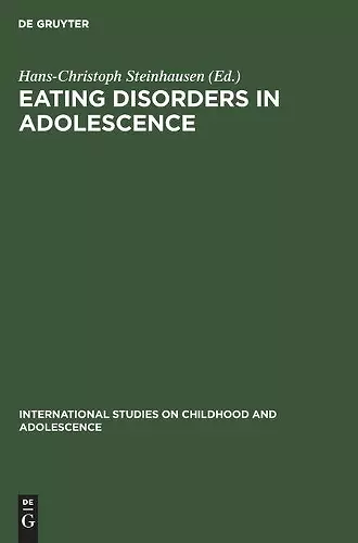 Eating Disorders in Adolescence cover