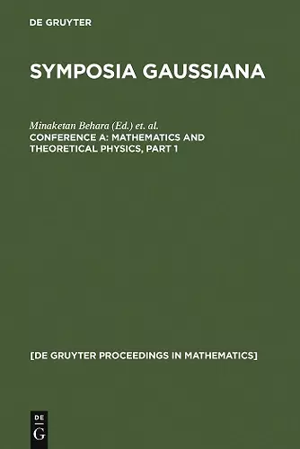 Mathematics and Theoretical Physics cover