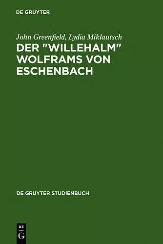 Der "Willehalm" Wolframs von Eschenbach cover