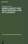 Geselligkeit Und Realisierung Von Sittlichkeit cover