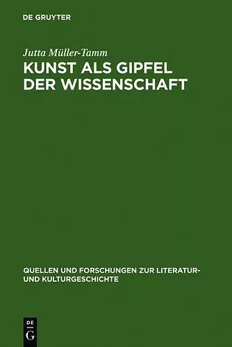 Kunst als Gipfel der Wissenschaft cover