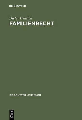 Familienrecht cover