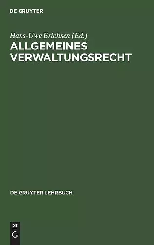 Allgemeines Verwaltungsrecht cover